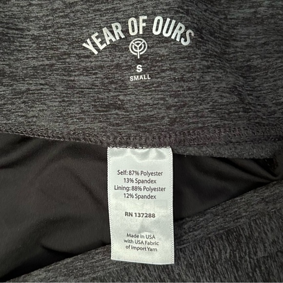Year of Ours Women’s Stretch Onesie in Charcoal Gray, Size Small - Picture 15 of 16